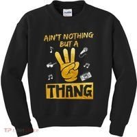 Ain't Nothin' But A 3 Thang 3rd Birthday Hip Hop Kids Sweatshirt thumb 0