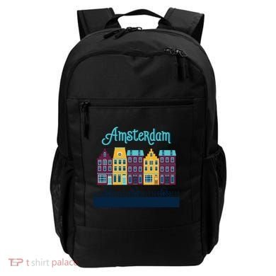 Amsterdam Netherlands Bicycle Europe Funny Gift Backpack