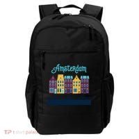 Amsterdam Netherlands Bicycle Europe Funny Gift Backpack thumb 0