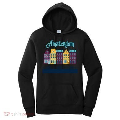 Amsterdam Netherlands Bicycle Europe Funny Gift Women's Hoodie