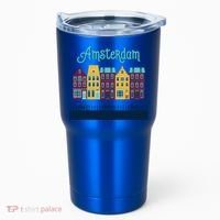 Amsterdam Netherlands Bicycle Europe Funny Gift Tumbler thumb 0