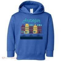 Amsterdam Netherlands Bicycle Europe Funny Gift Toddler Hoodie thumb 0