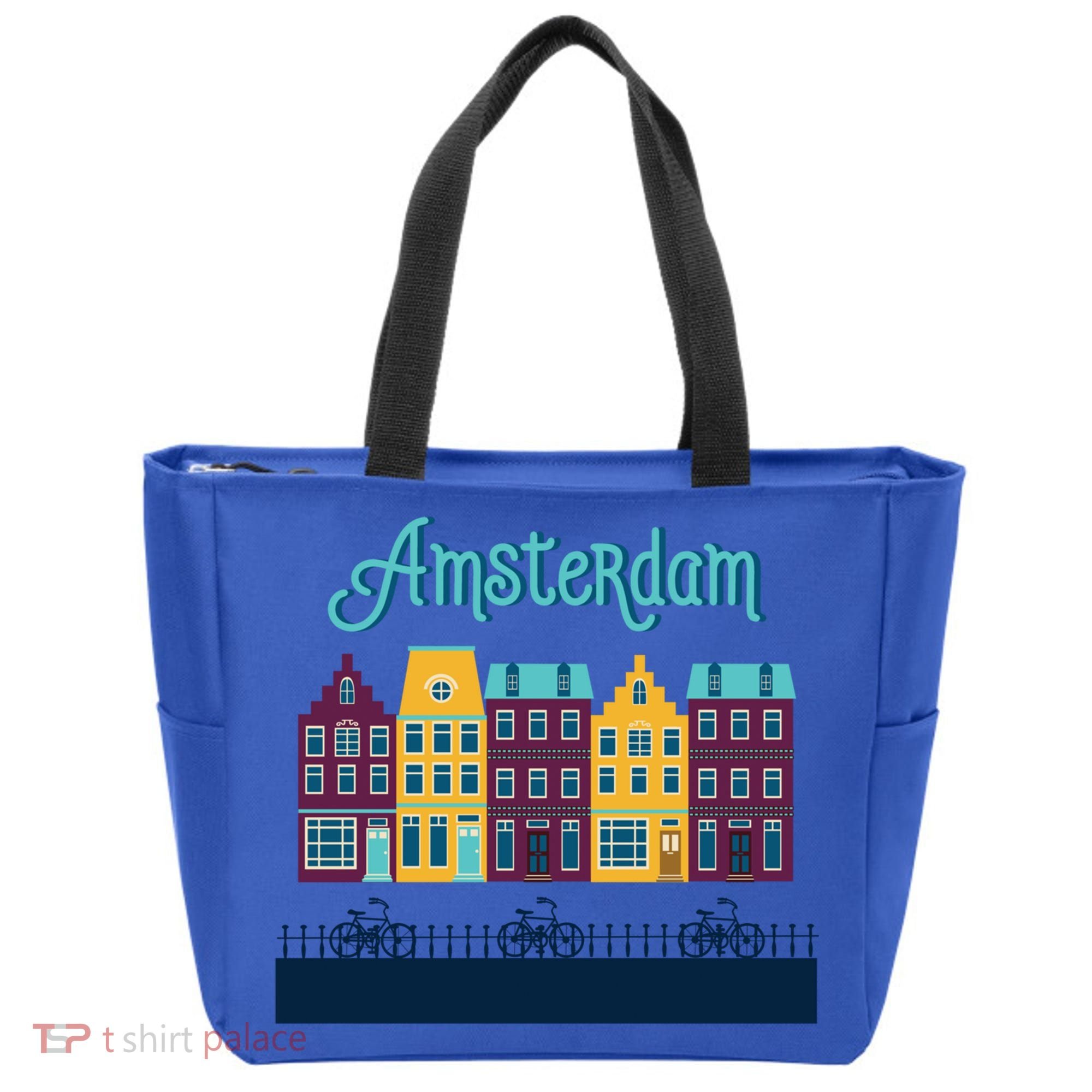 Amsterdam Netherlands Bicycle Europe Funny Gift Tote Bag