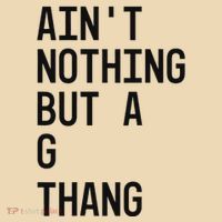 AinT Nothing But A G Thang 90s Tote Bag thumb 4