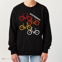 Amsterdam Netherlands Bike Bicycle Souvenir Women's Sweatshirt thumb 0