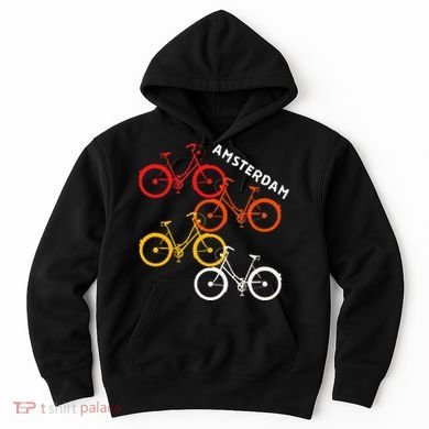 Amsterdam Netherlands Bike Bicycle Souvenir Hoodie