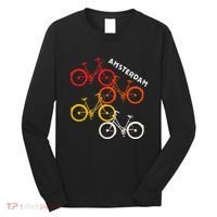 Amsterdam Netherlands Bike Bicycle Souvenir Long Sleeve Shirt thumb 0