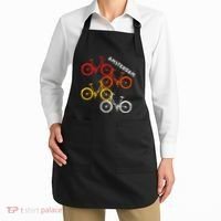 Amsterdam Netherlands Bike Bicycle Souvenir Apron thumb 2