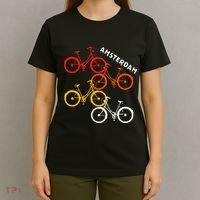 Amsterdam Netherlands Bike Bicycle Souvenir T-Shirt thumb 4