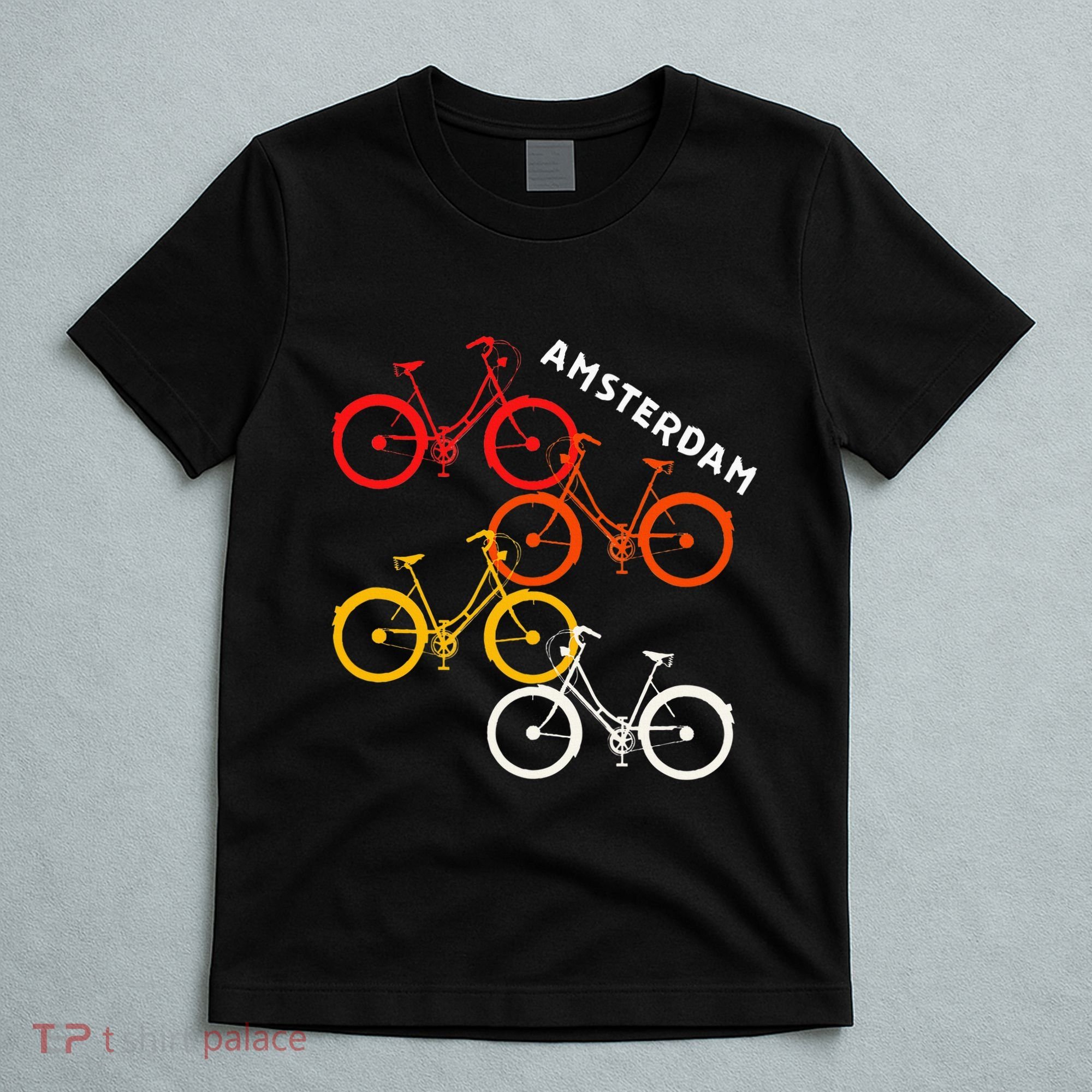 Amsterdam Netherlands Bike Bicycle Souvenir T-Shirt