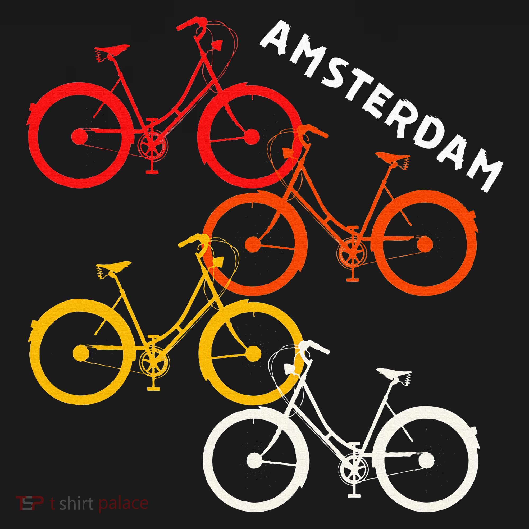 Amsterdam Netherlands Bike Bicycle Souvenir Women's Hoodie