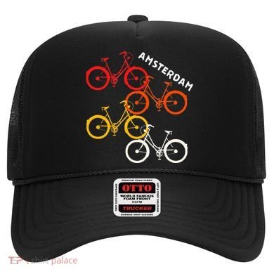 Amsterdam Netherlands Bike Bicycle Souvenir Hat