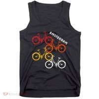 Amsterdam Netherlands Bike Bicycle Souvenir Tank Top thumb 0