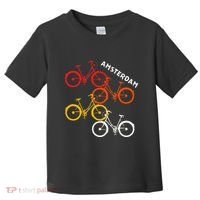 Amsterdam Netherlands Bike Bicycle Souvenir Toddler T-Shirt thumb 0