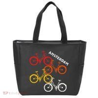 Amsterdam Netherlands Bike Bicycle Souvenir Tote Bag thumb 0
