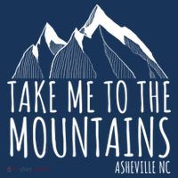 Asheville NC Blue Ridge Hiking Take Me To The Mountains Gift Long Sleeve Shirt thumb 2