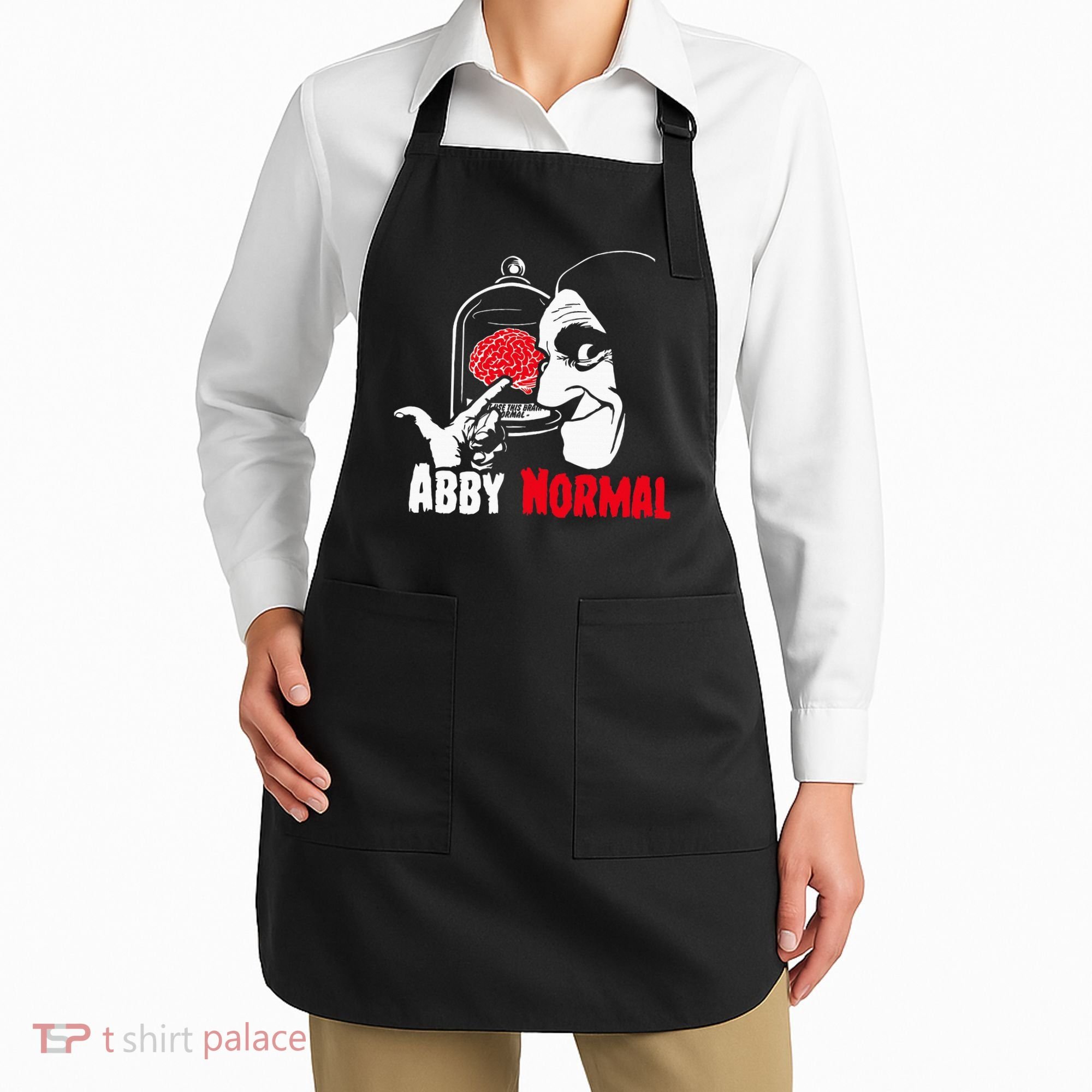 Abby Normal Brain Abnormal Christmas Costume  Apron