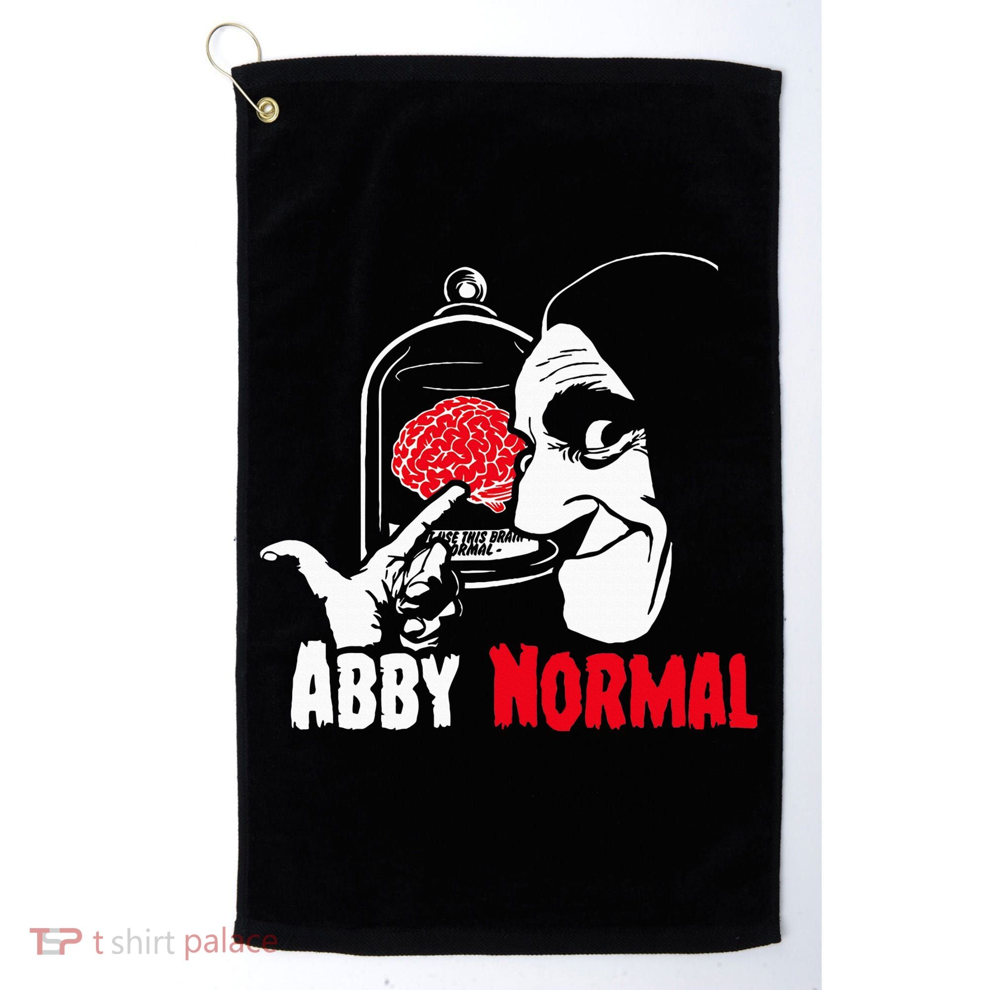 Abby Normal Brain Abnormal Christmas Costume  Golf Towel
