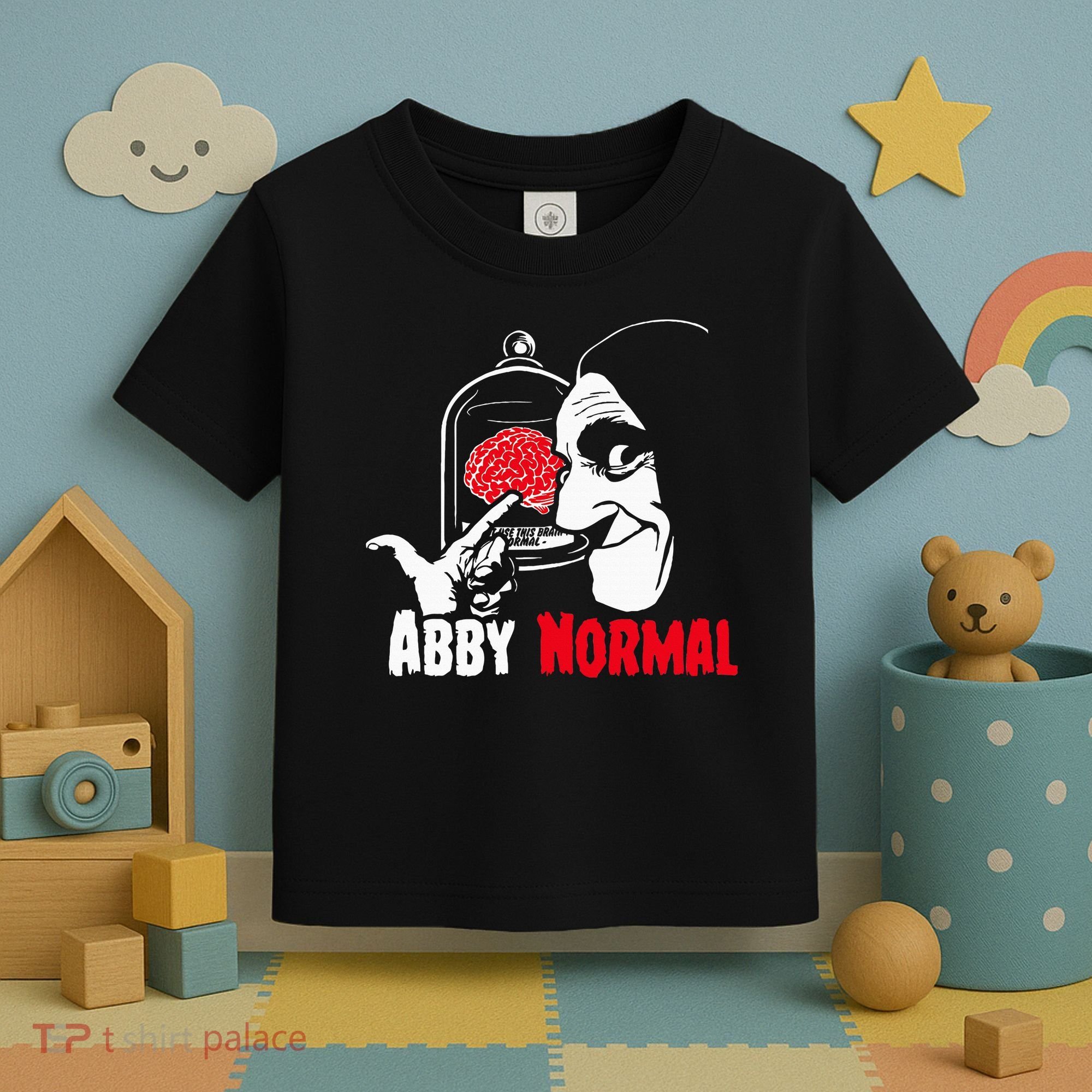 Abby Normal Brain Abnormal Christmas Costume  Toddler T-Shirt