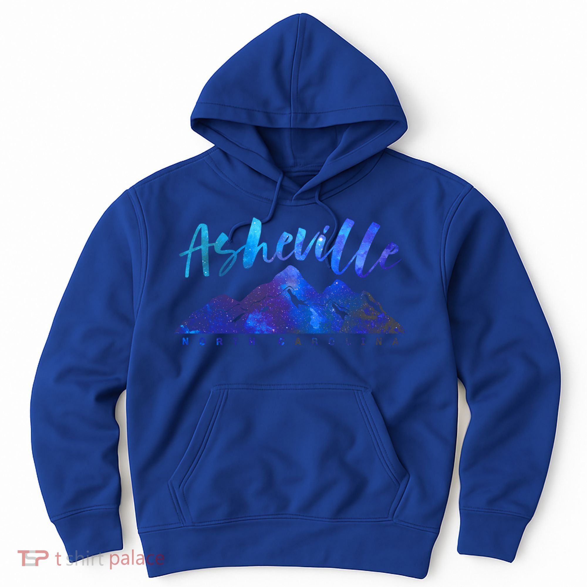Asheville North Carolina Camping Hiking Skiing Family Trip Gift Hoodie