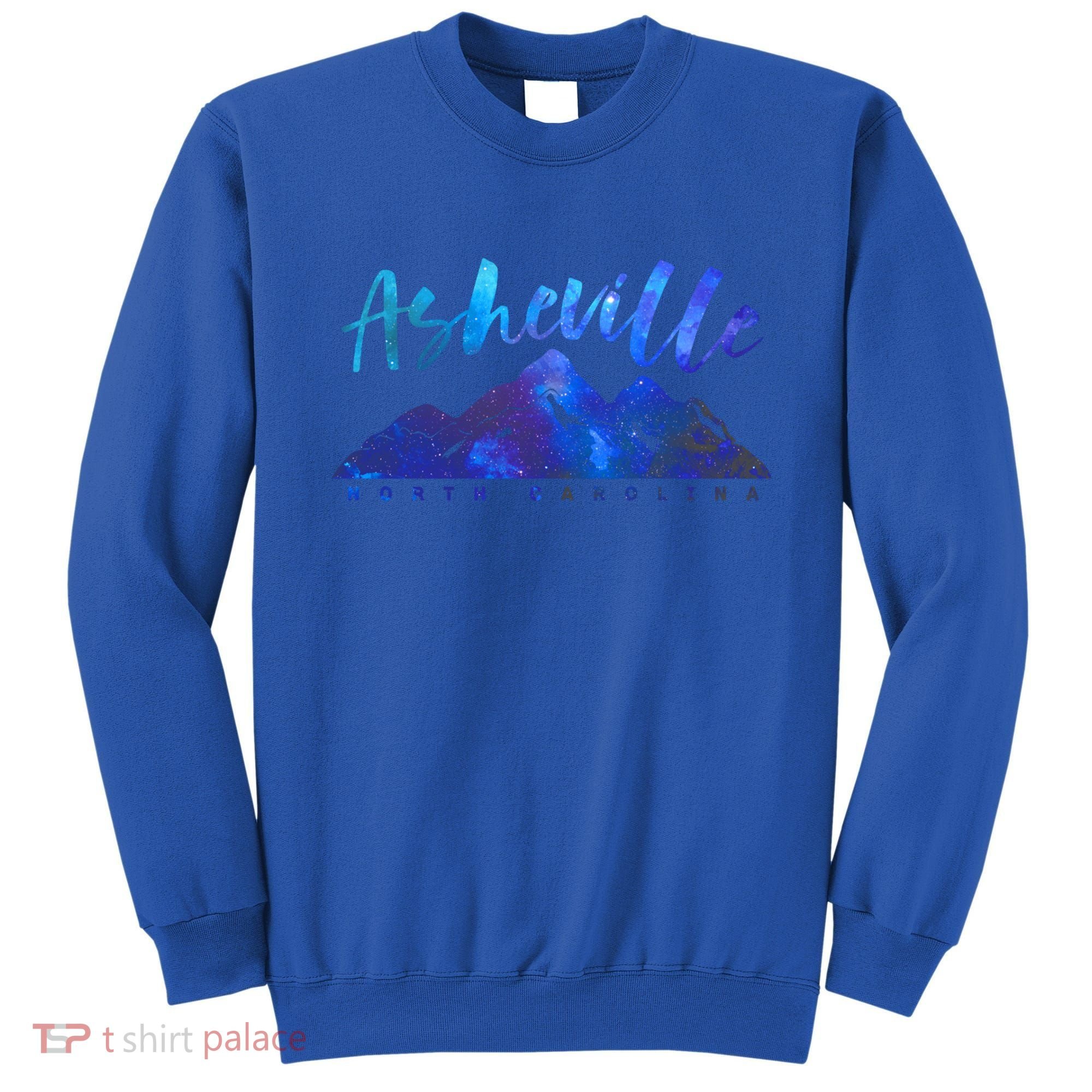 Asheville North Carolina Camping Hiking Skiing Family Trip Gift Sweatshirt