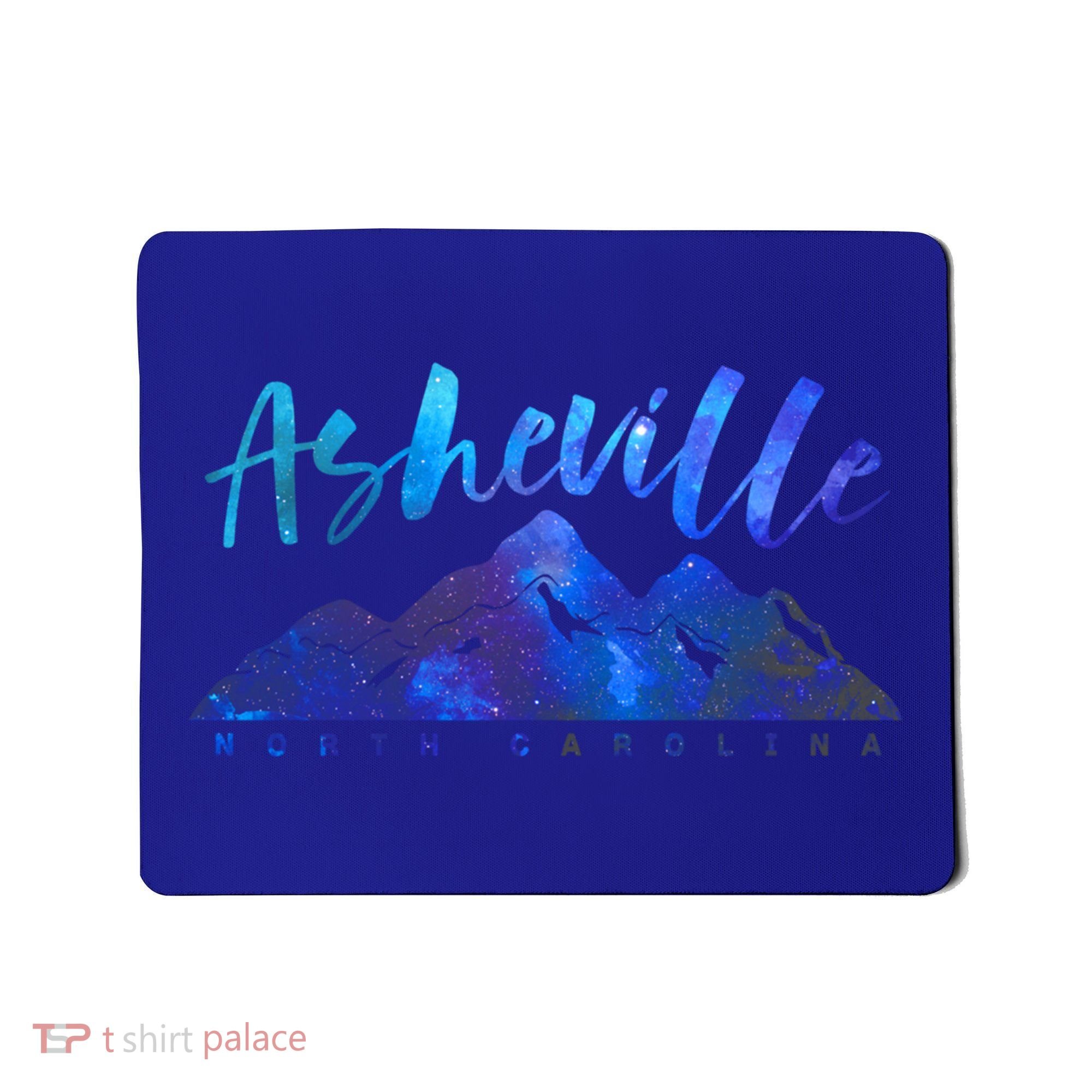 Asheville North Carolina Camping Hiking Skiing Family Trip Gift Mousepad