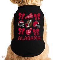 Alabama Niece Coquette Bow Gift Doggie Tank thumb 0