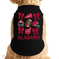 Alabama Niece Coquette Bow Gift Doggie Tank thumb 0