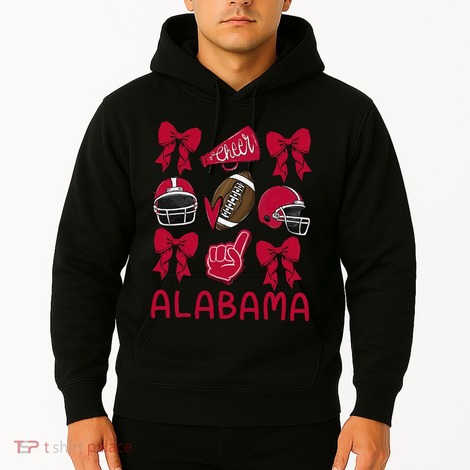 Alabama Niece Coquette Bow Gift Hoodie