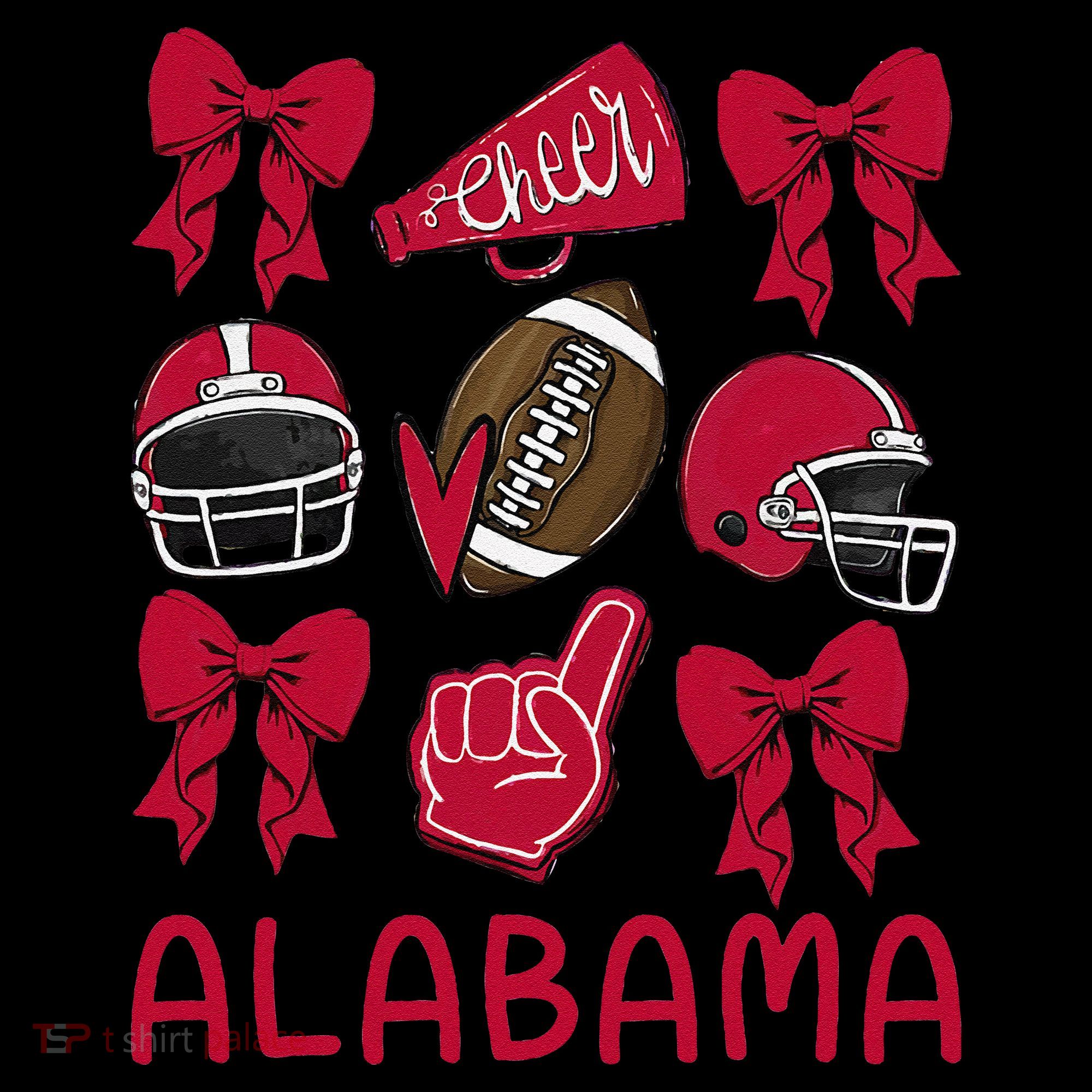 Alabama Niece Coquette Bow Gift Hoodie