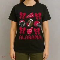Alabama Niece Coquette Bow Gift T-Shirt thumb 4
