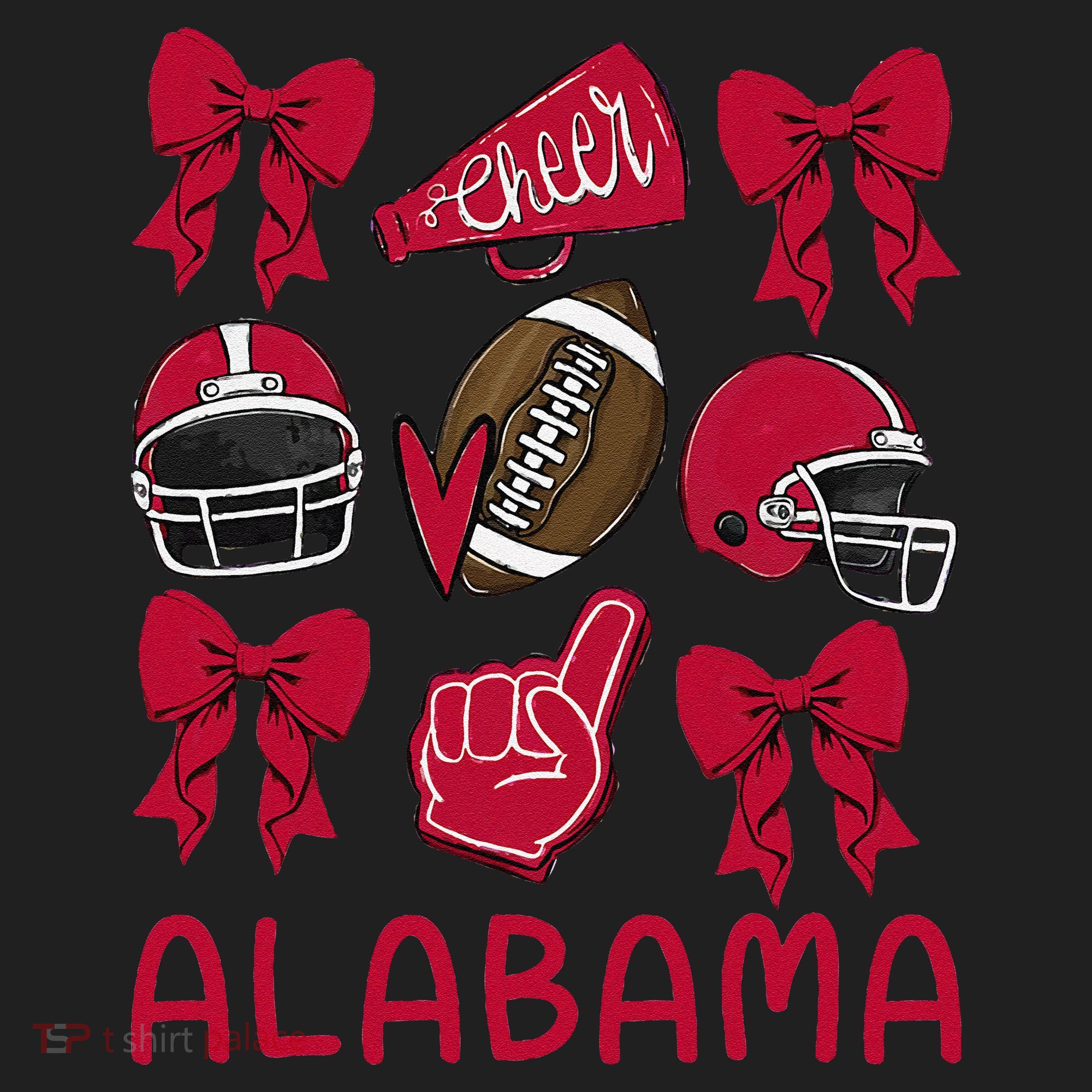 Alabama Niece Coquette Bow Gift Beanie