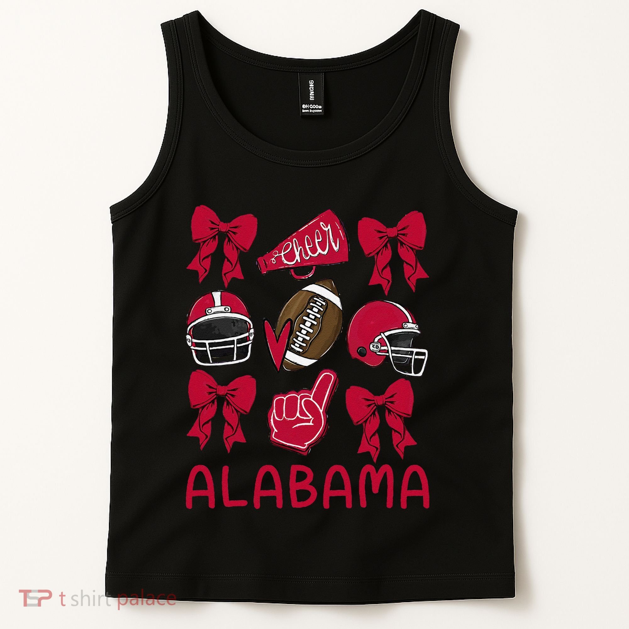 Alabama Niece Coquette Bow Gift Tank Top
