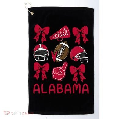 Alabama Niece Coquette Bow Gift Golf Towel