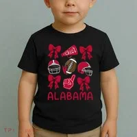 Alabama Niece Coquette Bow Gift Toddler T-Shirt thumb 2