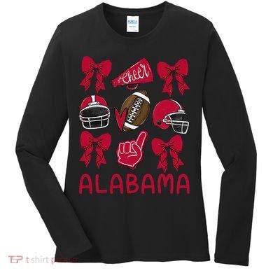 Alabama Niece Coquette Bow Gift Women's Long Sleeve Shirt