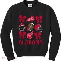 Alabama Niece Coquette Bow Gift Kids Sweatshirt thumb 0