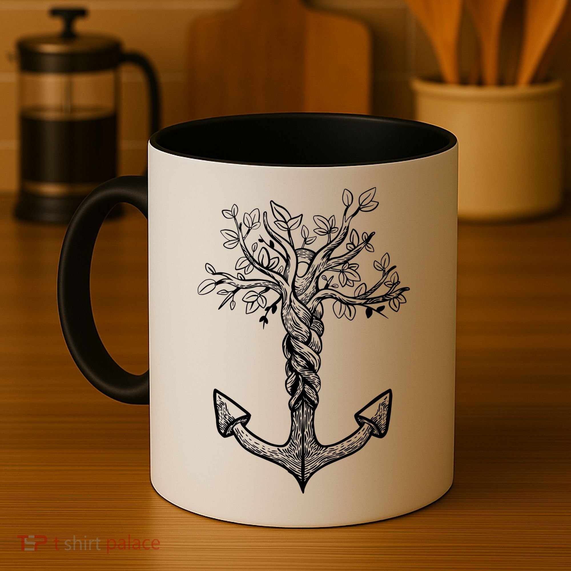 Anchor Tree Coffee Mug