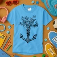 Anchor Tree Kids T-Shirt thumb 3