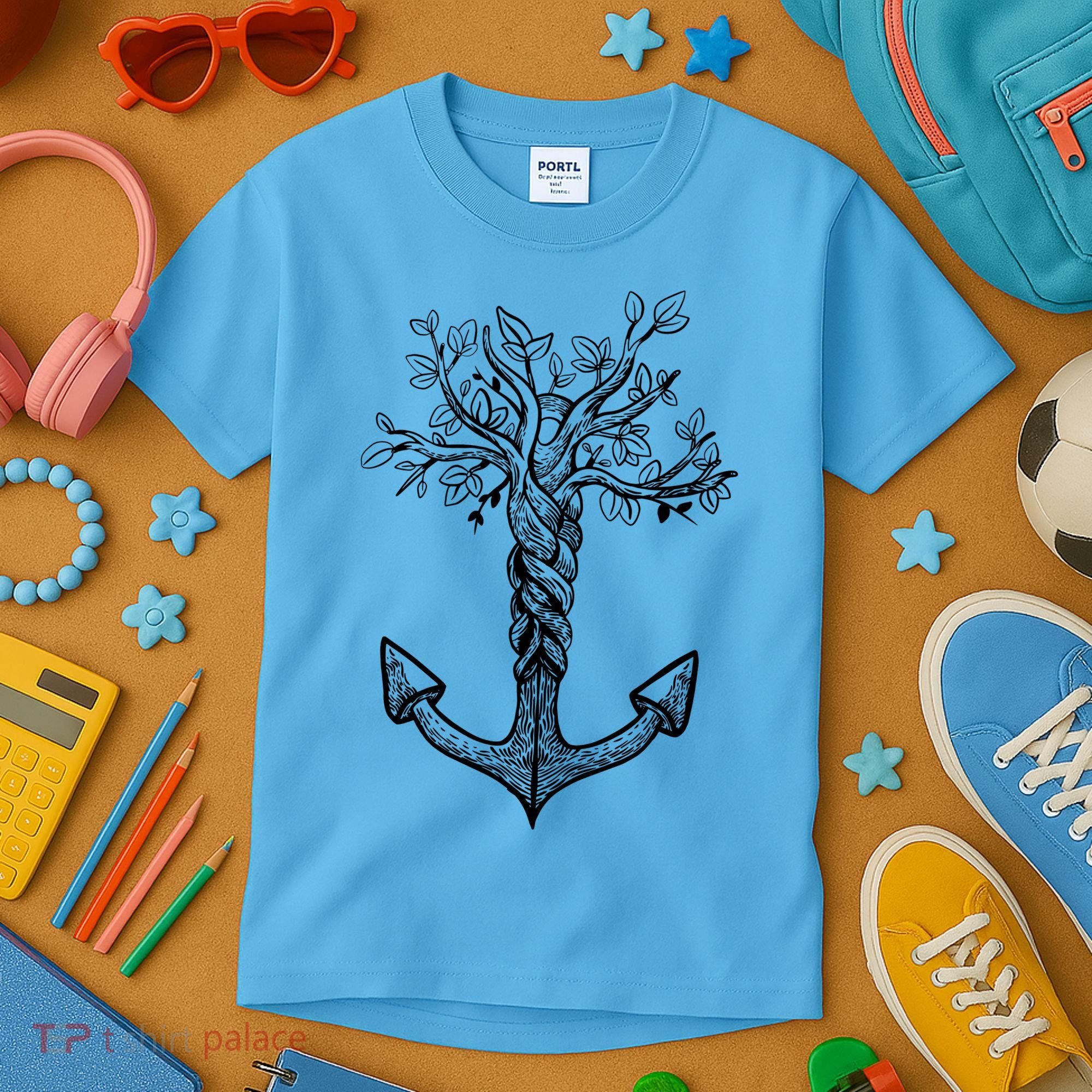 Anchor Tree Kids T-Shirt