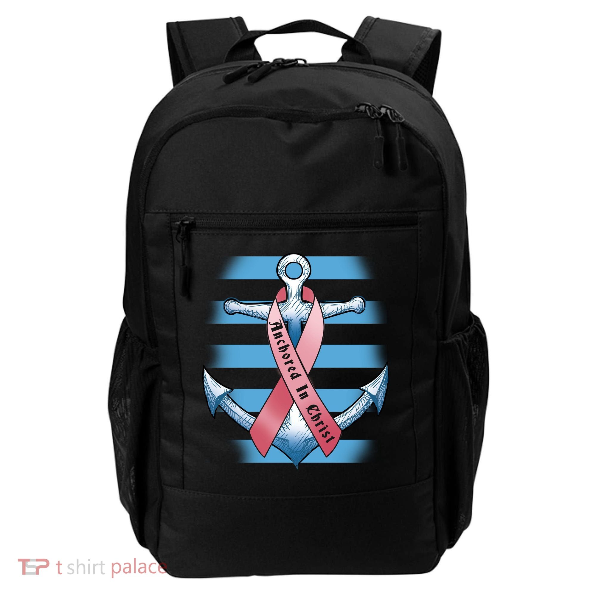 Anchored In Christ Backpack