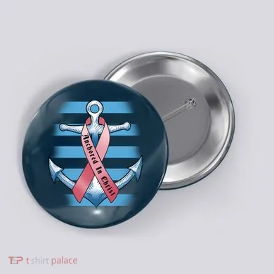 Anchored In Christ Button