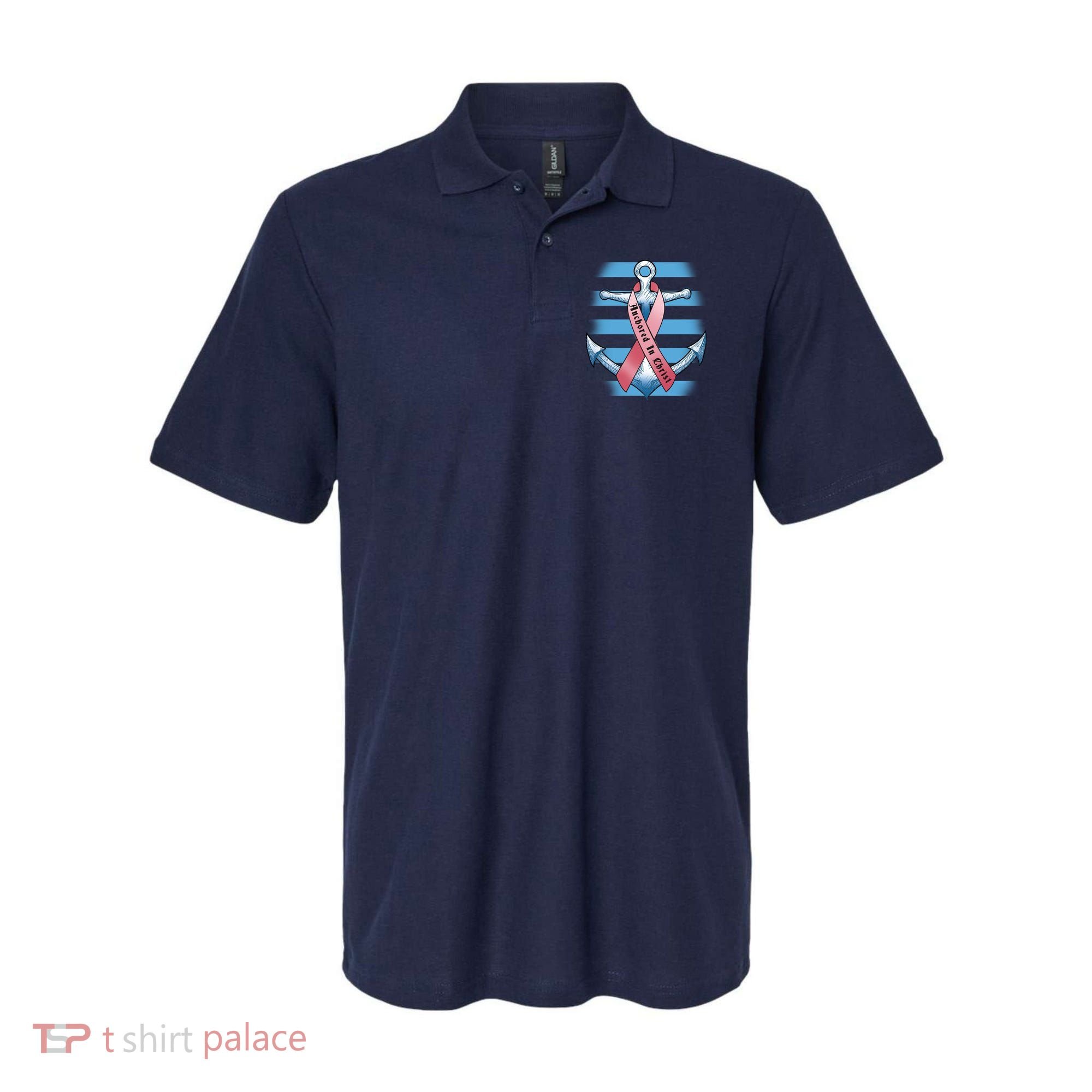 Anchored In Christ Polo
