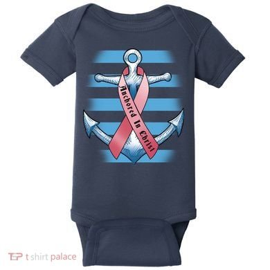 Anchored In Christ Baby Bodysuit