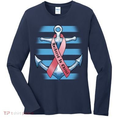 Anchored In Christ Women's Long Sleeve Shirt