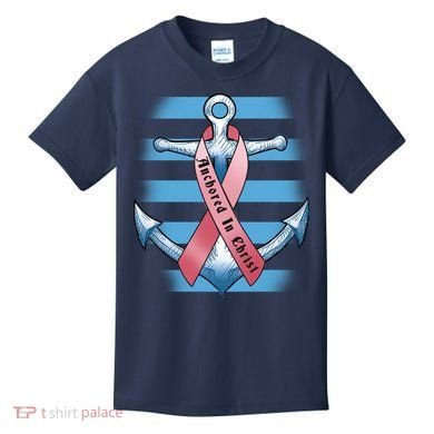 Anchored In Christ Kids T-Shirt