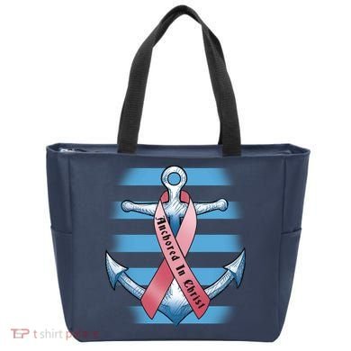 Anchored In Christ Tote Bag