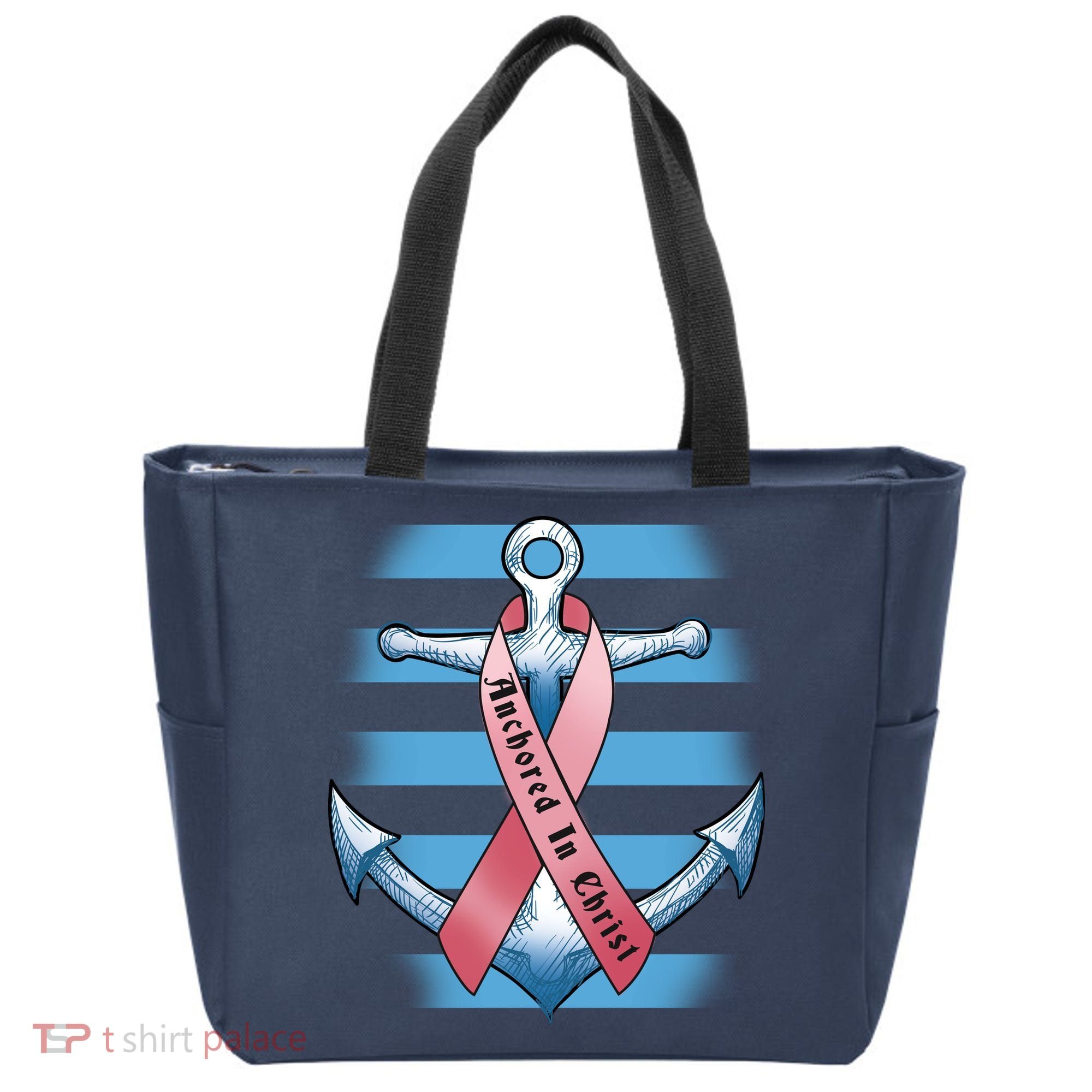 Anchored In Christ Tote Bag