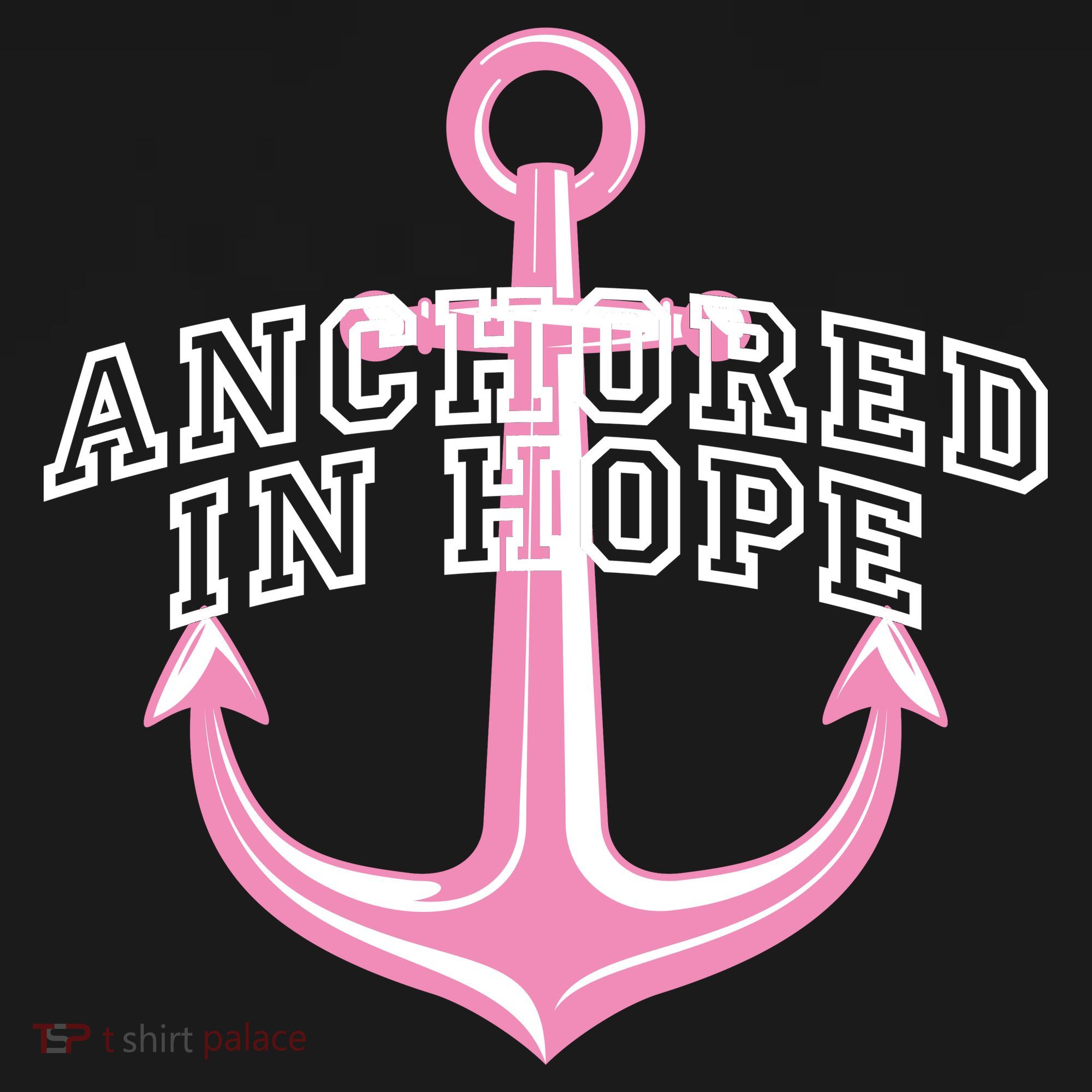 Anchored In Hope Breast Cancer Awareness Toddler Hoodie