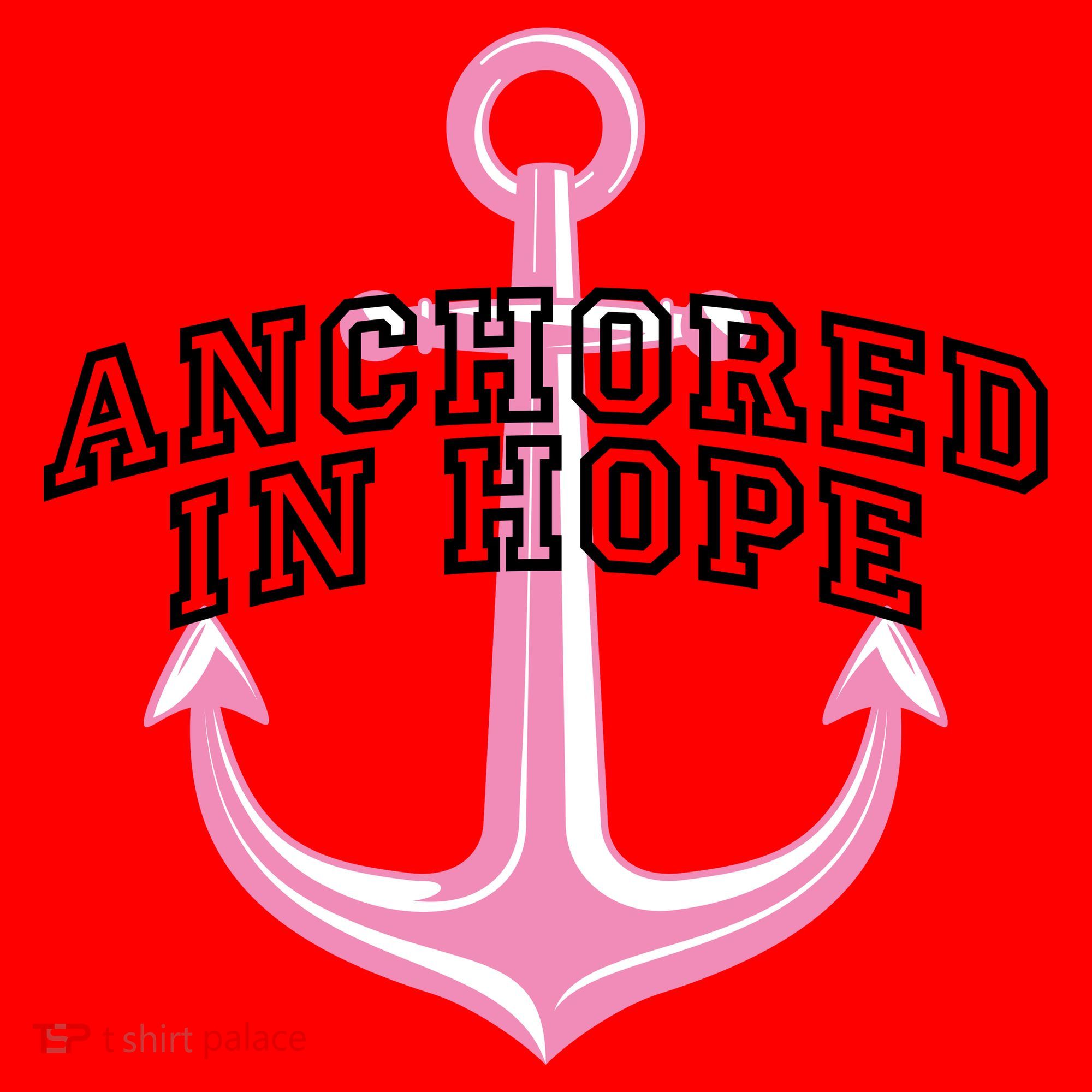 Anchored In Hope Breast Cancer Awareness Santa Hat